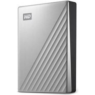 WD My Passport Ultra for Mac - 4TB - Ekstern Harddisk - Sølv
