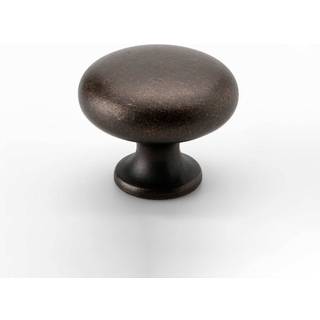 Beslag Design Duke knop, Ø32 mm, antik messing