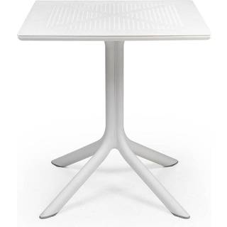 Nardi Clip cafebord 70x70 - Hvid