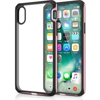 ITSKINS bumper cover med klar bagside til iPhone X/Xs Rosa