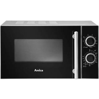 Amica AMGF20M1GS microwave Black, Silver Grill microwave Countertop 20 L 700 W