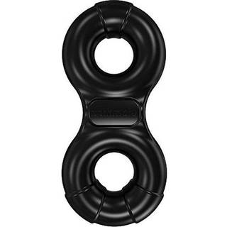 Bathmate Vibe Ring Eight - Genopladelig Vibrationsring (Sort)