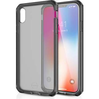 ITSKINS Supreme Clear Protect cover iPhone Xs Max, Farve Sort