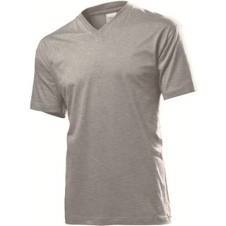 Stedman Classic V-Neck Men T-shirt - Darkgrey - Medium