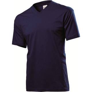Stedman Classic V-Neck Men T-shirt - Darkblue - Medium
