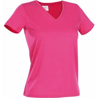 Stedman Classic V-Neck Women T-shirt - Pink - X-Large