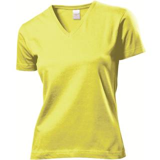 Stedman Classic V-Neck Women T-shirt - Yellow - X-Large