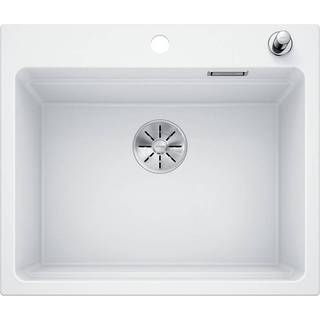 Blanco Etagon 6 UXI Køkkenvask 60x51 cm i hvid Silgranit til nedfældning/underlimning
