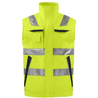 ProJob 6711 Vest En Iso 20471 Klasse 2 - Yellow/Black - XS