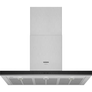 Væghængt emhætte 90 cm Rustfrit stål - Siemens iQ500 - LC97BIR55