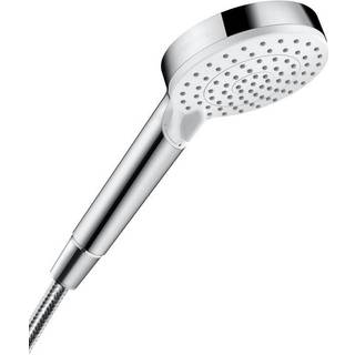 hansgrohe Crometta håndbruser Ø100mm hvid/forkromet