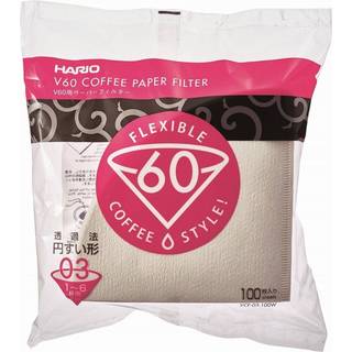 Hario V60-03 Kaffefiltre - 100 stk