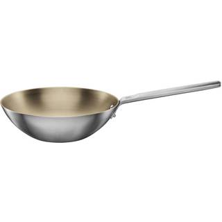 Norden ubelagt wokpande 28 cm, rustfrit stål