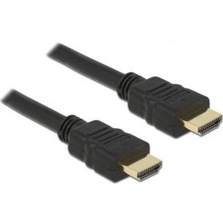 Delock High Speed HDMI-kabel med Ethernet 4K @ 30Hz, 1m