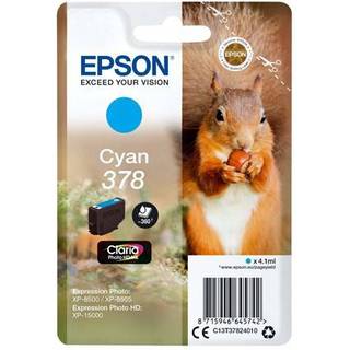 Epson 378 - cyan - original - blækpatron - Blækpatron Cyan