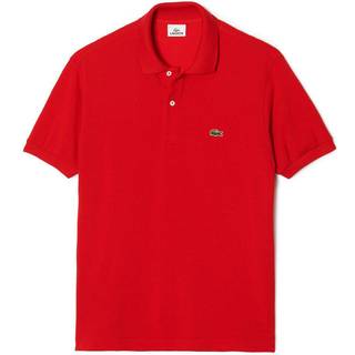 LACOSTE Herren Polo-Shirt rot Classic Fit