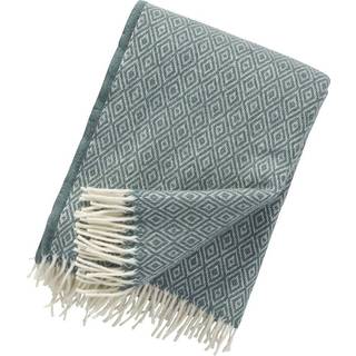 Klippan Yllefabrik Stella Plaid 130x200 Cm Cactus - Plaider & Tæpper Lammeuld Grøn - 202211