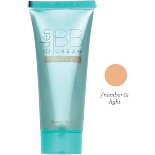 Aden Cosmetics BB Cream BB creme For et naturligt look Skygge 02 Ivory 35 ml - 35 ml