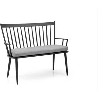 Brafab Alvena 2-personers sofa Hvid matt/grå