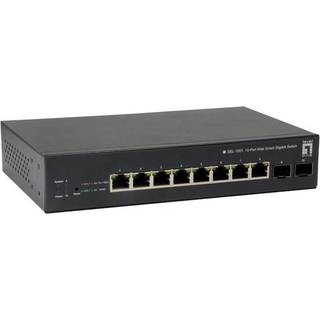 LevelOne GEP-1051 - switch - 10 ports - smart - rack-mountable