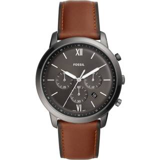 Fossil FS5512 Neutra Chrono Grå/Læder Ø44 mm