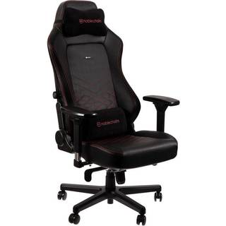 noblechairs HERO Gaming Chair - Black/Red Gamer Stol - Sort / Rød - PU Læder - Op til 150 kg