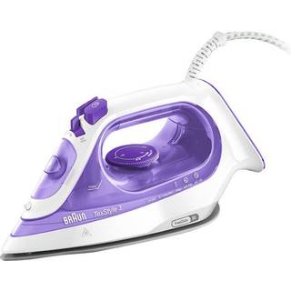 BRAUN TexStyle 3 SI 3042 VI Dampstrygejern 2350W Lilla Hvid