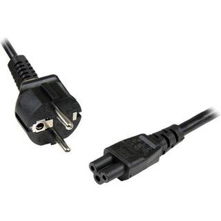 StarTech.com Laptop Power Cord Schuko CEE7 to C5 Clover Leaf - power cable - 2 m