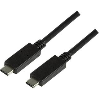 LogiLink USB-C 3.2 Gen.2 kabel - 3A/60W - Hvid - 1 m