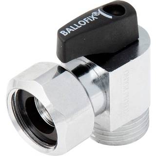 Kuglehane m/n 1/2'' forkr m/håndtag+oml