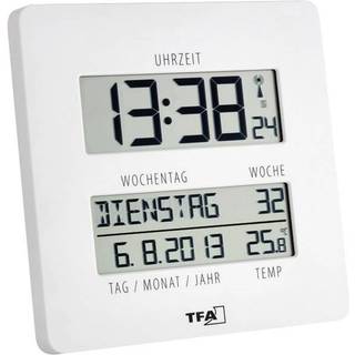 TFA Dostmann 60.4509.02 Radio Vægur 27 mm x 195 mm x