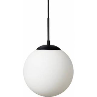 Chicago Café Pendel lampe Ø25 Til E27 i Opal/Sort - Nielsen Light