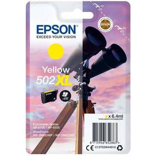 Epson 502XL - høj kapacitet - gul - original - blækpatron - Blækpatron Gul
