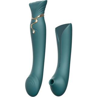ZALO Queen - G-punkt & klitorisvibrator med lufthuller (lilla)