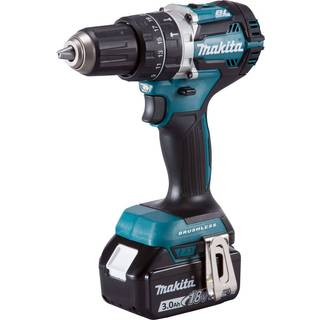 Slagskruetrækker / bor Makita DHP484RFJ; 18 V; 2x3,0 Ah batt.