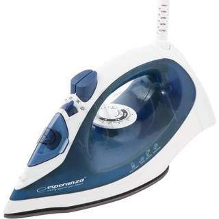 Esperanza EHI002 iron Steam iron Ceramic soleplate Blue,White 2200 W