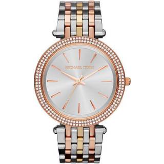 Michael Kors MK3203 Darci Sølvfarvet/Rosaguldtonet stål Ø39 mm
