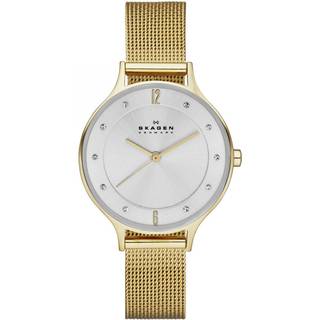 Skagen SKW2150 Anita Sølvfarvet/Gul guldtonet stål Ø30 mm