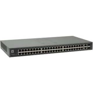 LevelOne FGU-5021 50-Port Fast Ethernet Switch 2 x Gigabit SFP/RJ45 Combo