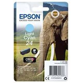 Epson 24 - Blækpatron Lys cyan