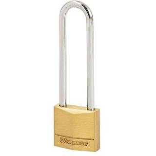 Master Lock hængelås med lang bøjle, 30 mm, messing