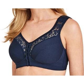 Cotton Lace BH med frontlukning