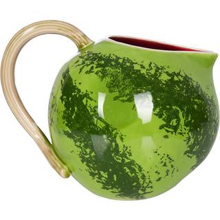 Bordallo Pinheiro Serving and Trays - 'Melancia' pitcher in multicolour earthenware