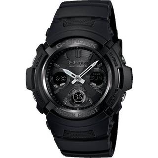 Casio AWG-M100B-1AER G-Shock Sort/Resinplast Ø46.6 mm