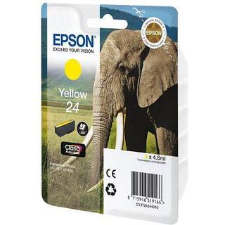 Epson 24 - Blækpatron Gul