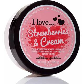 I Love Strawberries & Cream Kropssmør 200 ml - 200 ml