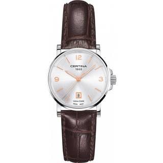 Certina C017.210.16.037.01 DS Caimano Lady Sølvfarvet/Læder Ø27 mm