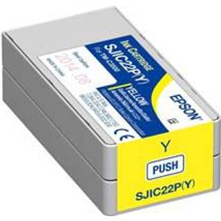 Epson SJIC22P(Y) blækpatron gul