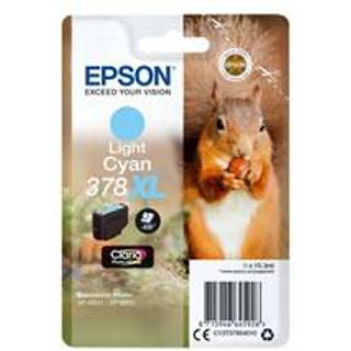 Epson 378XL - XL - lys cyan - original - blækpatron - Blækpatron Lys cyan