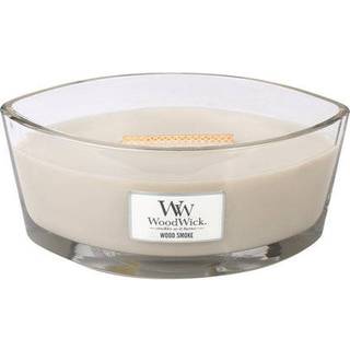 Woodwick Ellipse duftlys - wood smoke